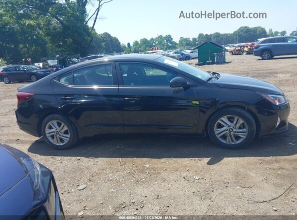 KMHD84LF7LU058097 2020 HYUNDAI ELANTRA Черный Вид задней части салона