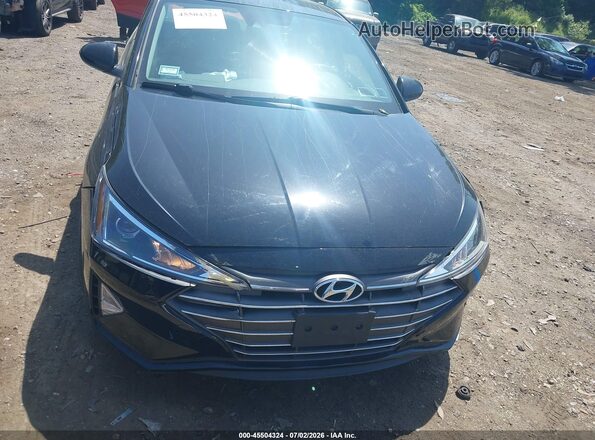 KMHD84LF7LU058097 2020 HYUNDAI ELANTRA Черный Вид щитка приборов