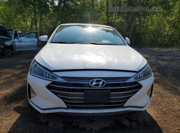 KMHD84LF7LU921965 2020 HYUNDAI ELANTRA White Front view