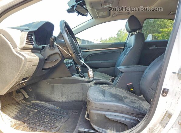KMHD84LF7LU921965 2020 HYUNDAI ELANTRA White Front interior view