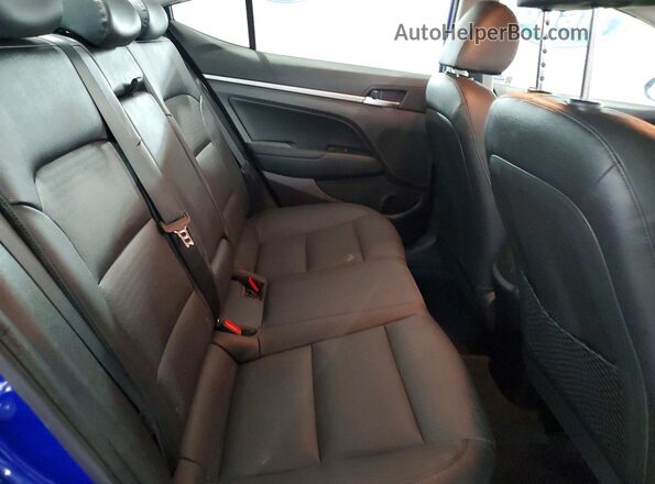 KMHD84LF7LU952326 2020 HYUNDAI ELANTRA Синий Вид задних сидений