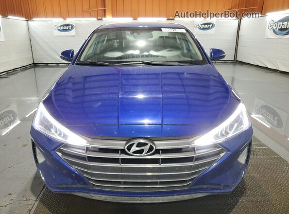 KMHD84LF7LU952326 2020 HYUNDAI ELANTRA Синий 
