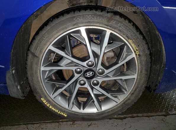 KMHD84LF7LU952326 2020 HYUNDAI ELANTRA Синий 
