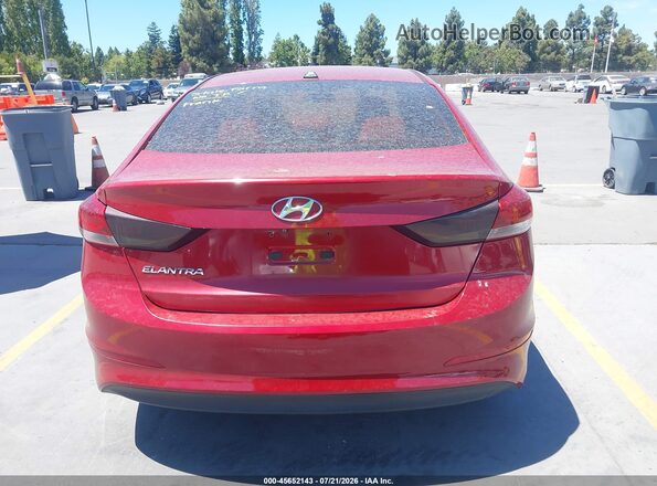 KMHD84LF8HU063042 2017 HYUNDAI ELANTRA Red 