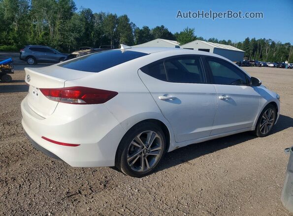 KMHD84LF8HU119139 2017 HYUNDAI ELANTRA White Rear right