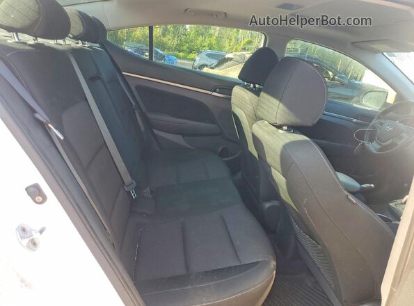KMHD84LF8HU119139 2017 HYUNDAI ELANTRA White Rear seats view
