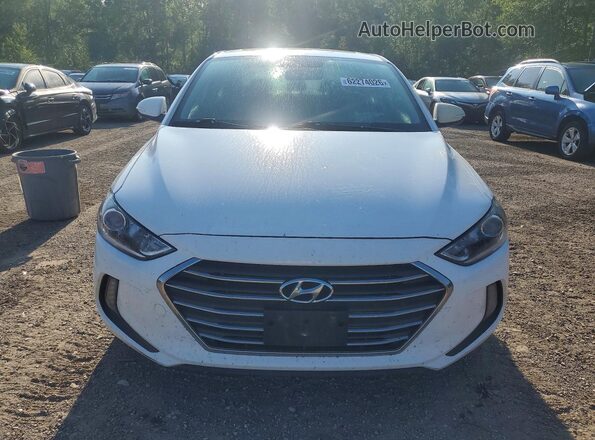 KMHD84LF8HU119139 2017 HYUNDAI ELANTRA White Front view