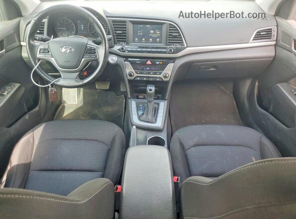 KMHD84LF8HU132313 2017 HYUNDAI ELANTRA White Dashboard view