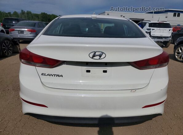 KMHD84LF8HU132313 2017 HYUNDAI ELANTRA White Rear view