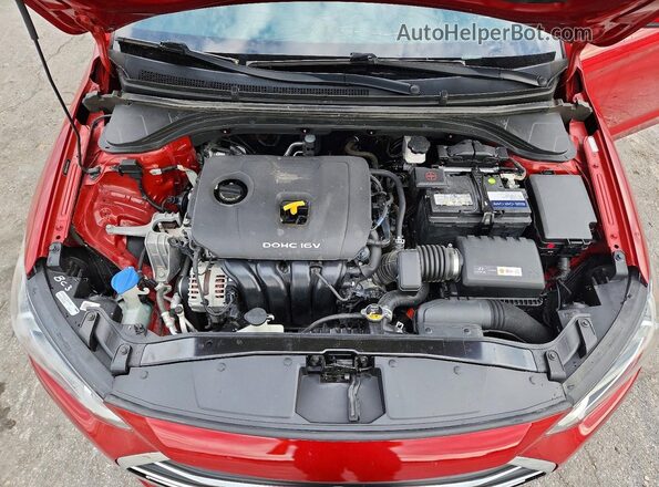 KMHD84LF8HU141755 2017 HYUNDAI ELANTRA Red Vista interior trasera