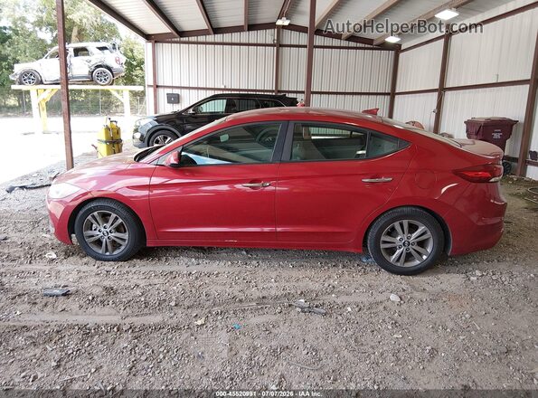 KMHD84LF8HU144011 2017 HYUNDAI ELANTRA Red Панорамний вид салону 360°