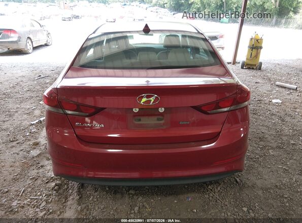 KMHD84LF8HU144011 2017 HYUNDAI ELANTRA Red 