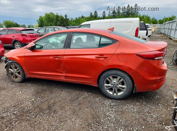 KMHD84LF8HU150732 2017 HYUNDAI ELANTRA Orange უკანა მარცხენა