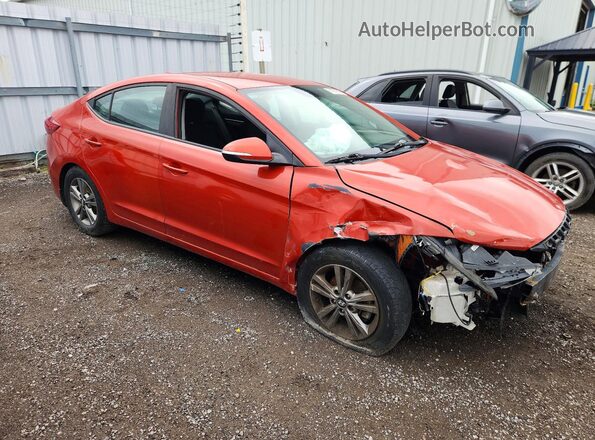 KMHD84LF8HU150732 2017 HYUNDAI ELANTRA Orange წინა მარჯვენა