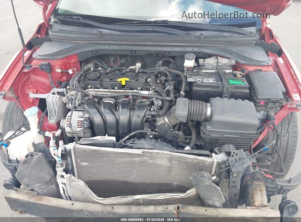 KMHD84LF8HU165232 2017 HYUNDAI ELANTRA Красный Вид сзади