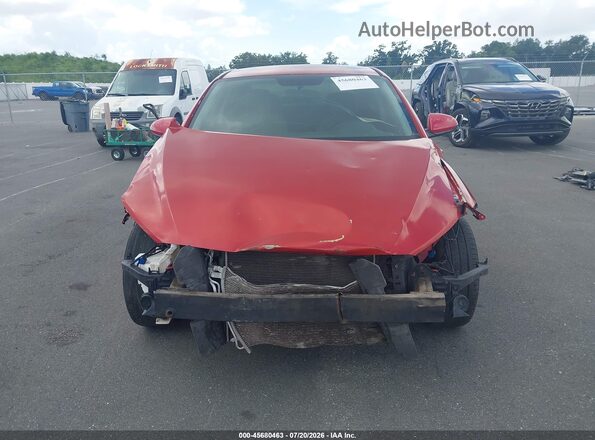 KMHD84LF8HU165232 2017 HYUNDAI ELANTRA Красный Вид задней части салона