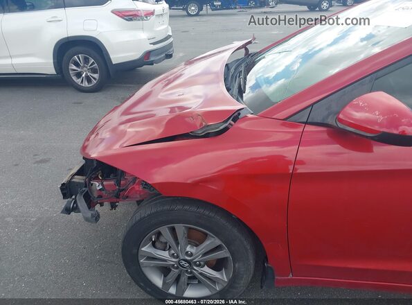 KMHD84LF8HU165232 2017 HYUNDAI ELANTRA Красный 