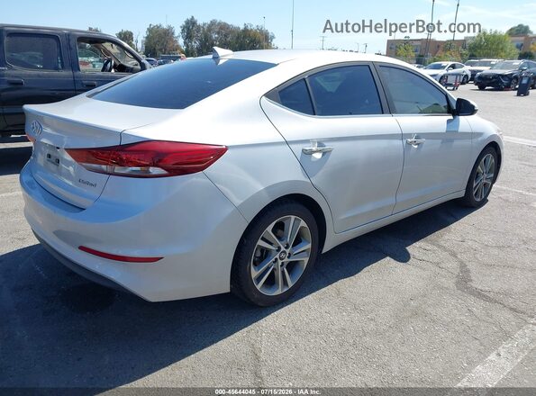 KMHD84LF8HU224022 2017 HYUNDAI ELANTRA Silver Trasero derecho