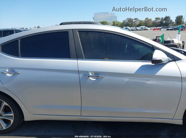 KMHD84LF8HU224022 2017 HYUNDAI ELANTRA Silver Vista interior trasera