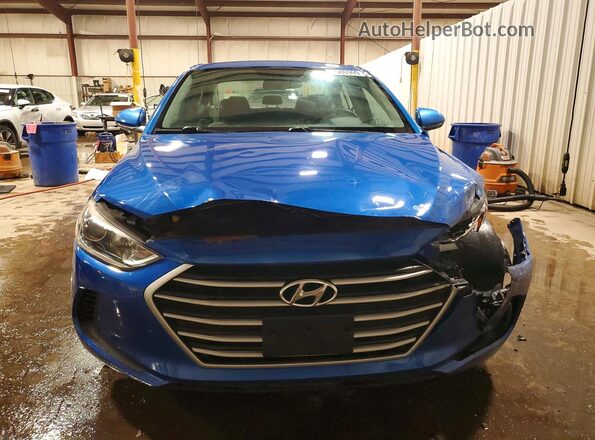 KMHD84LF8HU243234 2017 HYUNDAI ELANTRA Blue Vista frontal