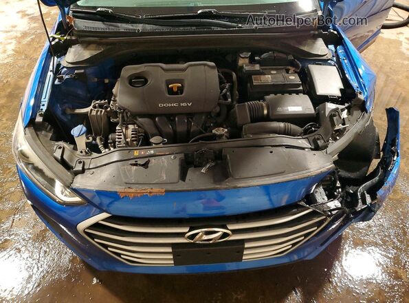 KMHD84LF8HU243234 2017 HYUNDAI ELANTRA Blue Vista interior trasera