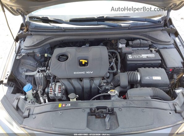 KMHD84LF8HU380125 2017 HYUNDAI ELANTRA Gray Widok z tyłu