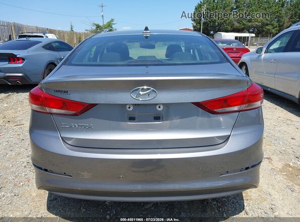 KMHD84LF8HU380125 2017 HYUNDAI ELANTRA Gray 