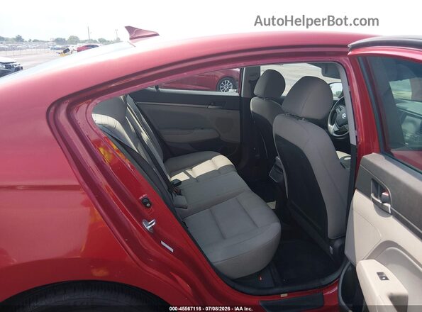 KMHD84LF8HU410658 2017 HYUNDAI ELANTRA Красный Вид наклейки с VIN-кодом