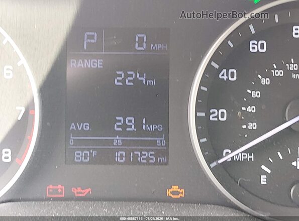 KMHD84LF8HU410658 2017 HYUNDAI ELANTRA Красный 