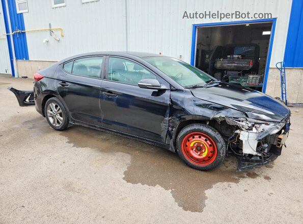 KMHD84LF8HU428612 2017 HYUNDAI ELANTRA Black Առջևի աջ