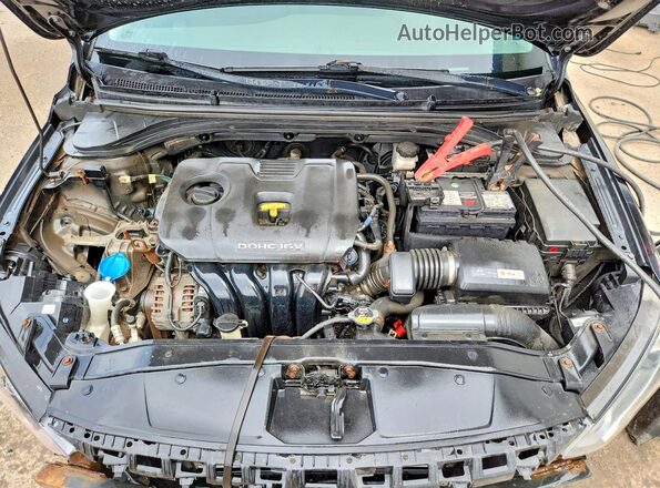 KMHD84LF8HU428612 2017 HYUNDAI ELANTRA Black Սալոնի հետևի տեսք