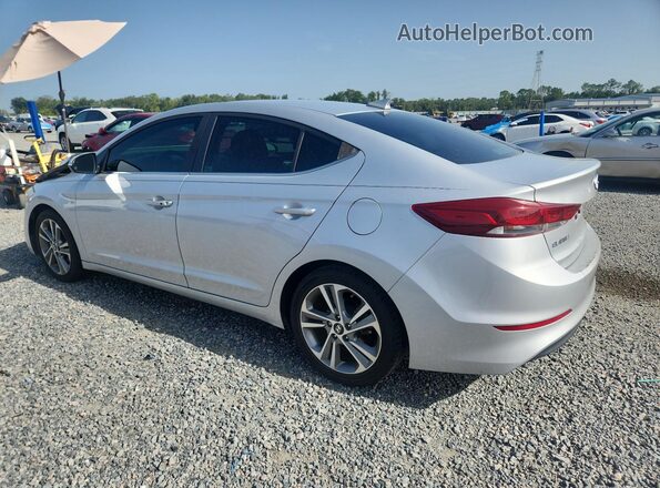 KMHD84LF8JU491957 2018 HYUNDAI ELANTRA Silver Trasero izquierdo