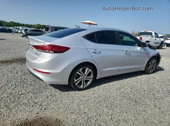 KMHD84LF8JU491957 2018 HYUNDAI ELANTRA Silver Trasero derecho