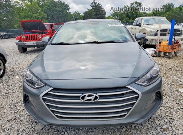 KMHD84LF8JU499282 2018 HYUNDAI ELANTRA Silver Vista frontal