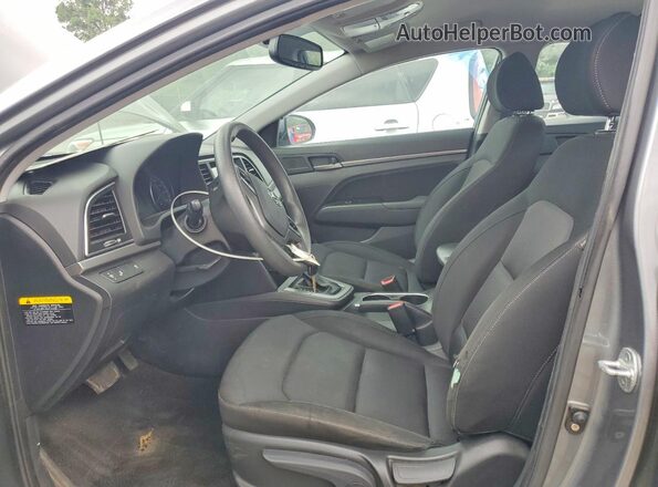 KMHD84LF8JU499282 2018 HYUNDAI ELANTRA Silver Vista interior delantera