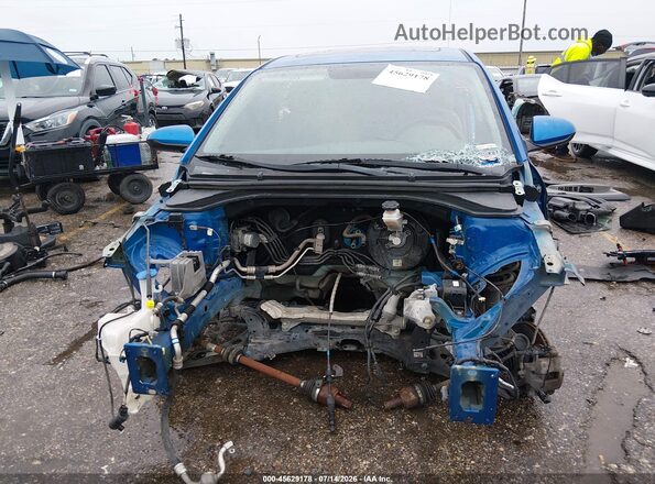 KMHD84LF8JU608954 2018 HYUNDAI ELANTRA Blue Vista frontal