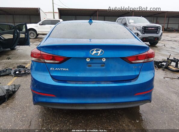 KMHD84LF8JU608954 2018 HYUNDAI ELANTRA Blue 