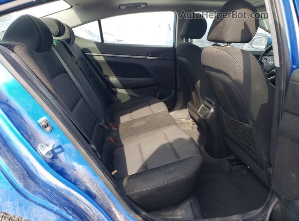KMHD84LF8JU685467 2018 HYUNDAI ELANTRA Blue Vista de los asientos traseros