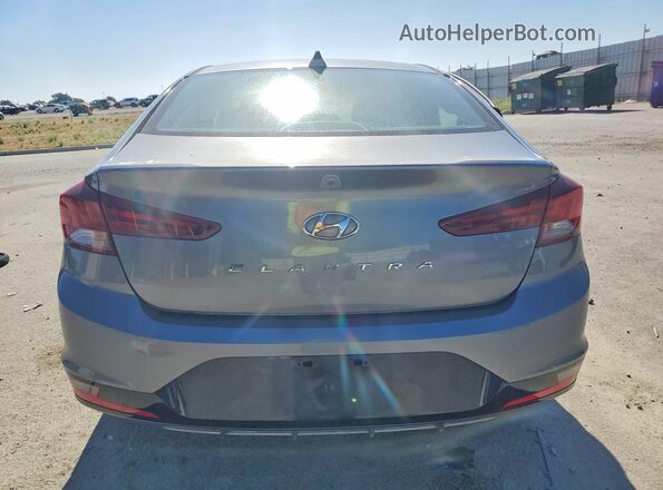 KMHD84LF8KU764431 2019 HYUNDAI ELANTRA Gray Вид ззаду