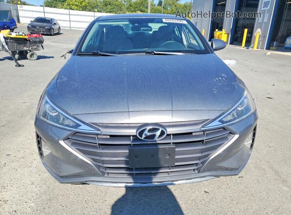 KMHD84LF8KU764431 2019 HYUNDAI ELANTRA Gray Вид спереду