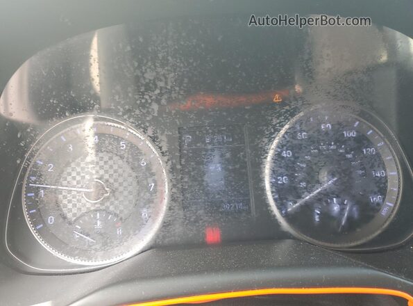 KMHD84LF8KU844960 2019 HYUNDAI ELANTRA Red Вид щитка приладів