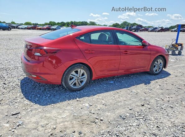 KMHD84LF8LU022290 2020 HYUNDAI ELANTRA Красный Задняя правая четверть