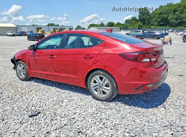 KMHD84LF8LU022290 2020 HYUNDAI ELANTRA Красный Задняя левая четверть