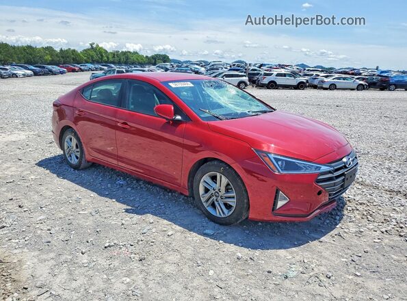 KMHD84LF8LU022290 2020 HYUNDAI ELANTRA Красный Передняя правая четверть