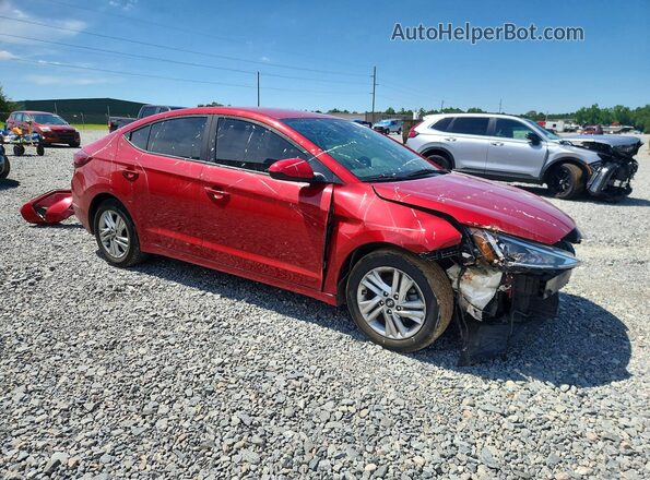KMHD84LF8LU024685 2020 HYUNDAI ELANTRA Красный Передняя правая четверть