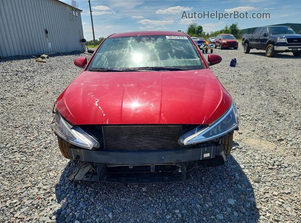 KMHD84LF8LU024685 2020 HYUNDAI ELANTRA Красный Вид спереди