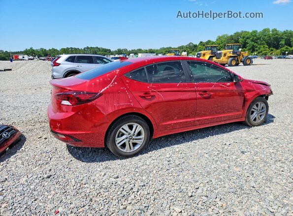 KMHD84LF8LU024685 2020 HYUNDAI ELANTRA Красный Задняя правая четверть