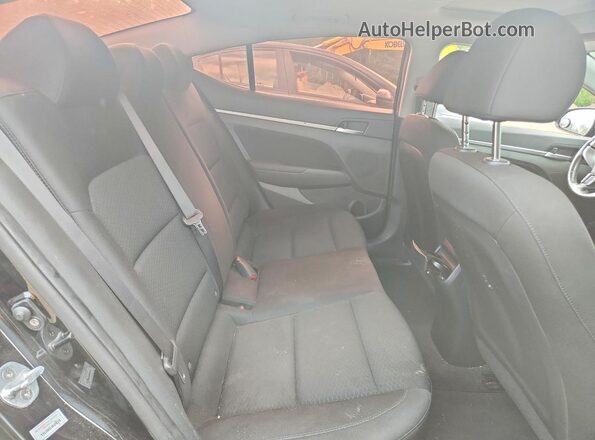 KMHD84LF8LU902244 2020 HYUNDAI ELANTRA Черный Вид задних сидений