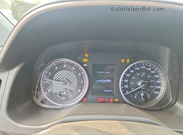 KMHD84LF8LU902244 2020 HYUNDAI ELANTRA Черный Вид щитка приборов