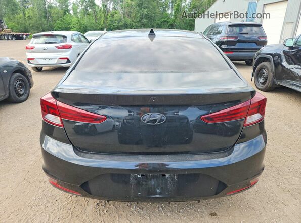 KMHD84LF8LU902244 2020 HYUNDAI ELANTRA Черный Вид сзади